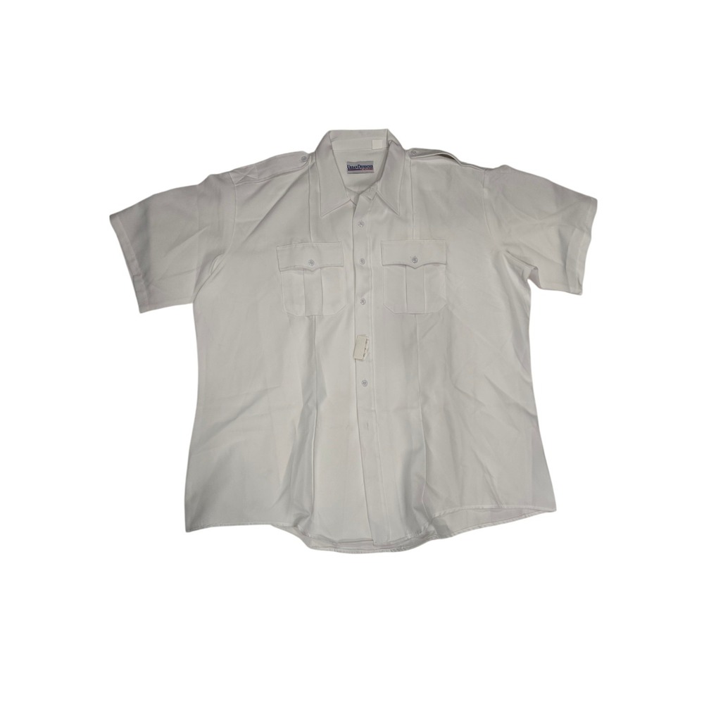 Urban Defender by Fechheimer Police Security Uniform Shirt White Short Sleeve 19